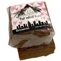 Small Original Brownie with Valentine label